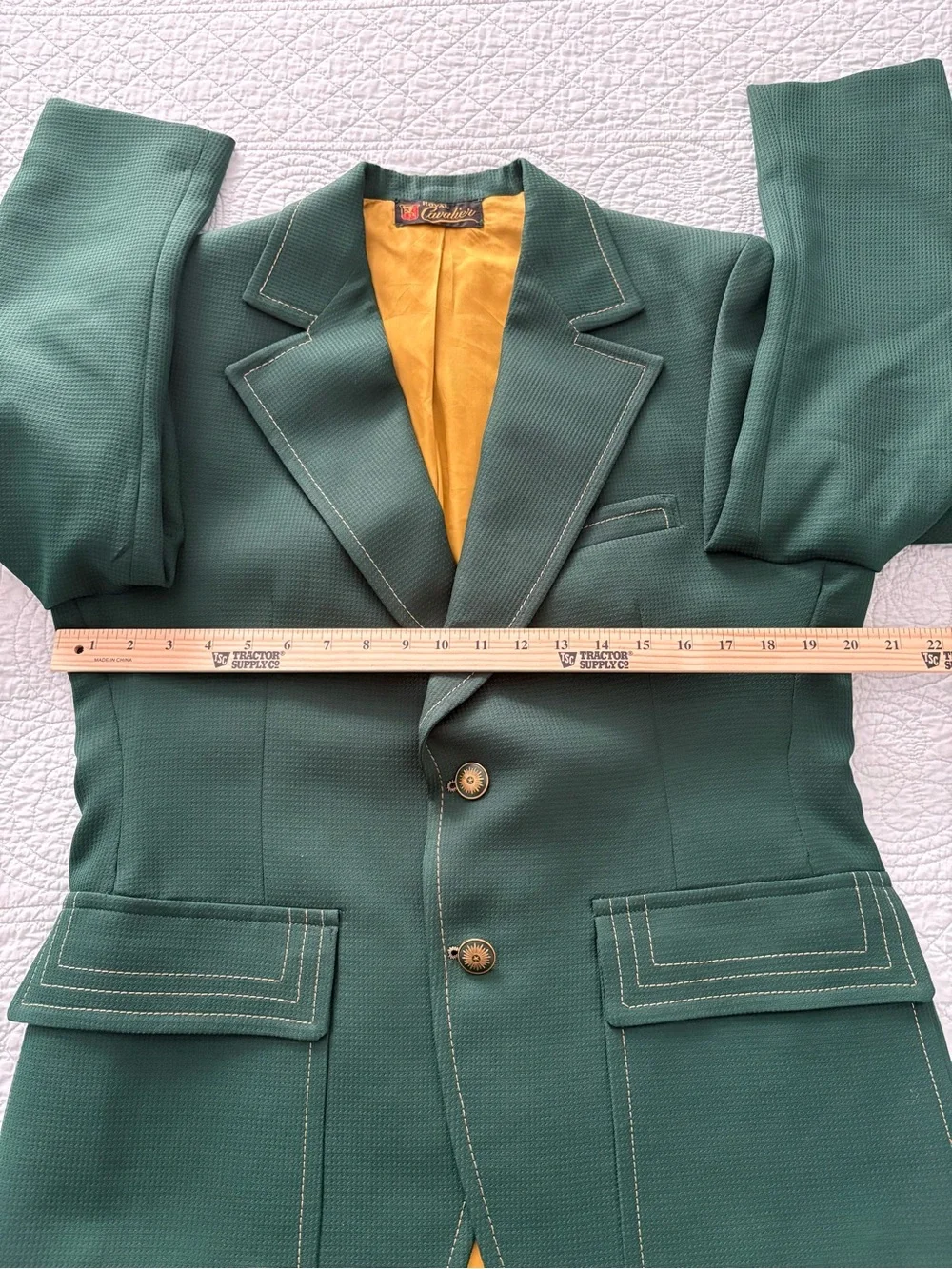 Vintage 70’s leisure jacket blazer. Size 40.